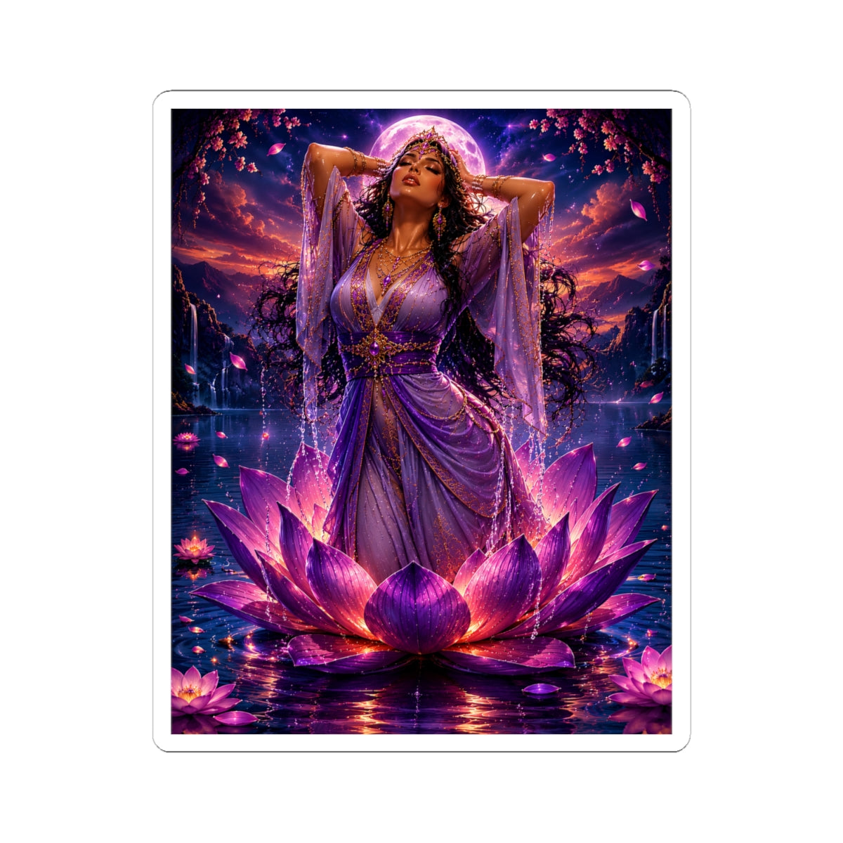 Water Goddess Sticker | Andi B. Designs