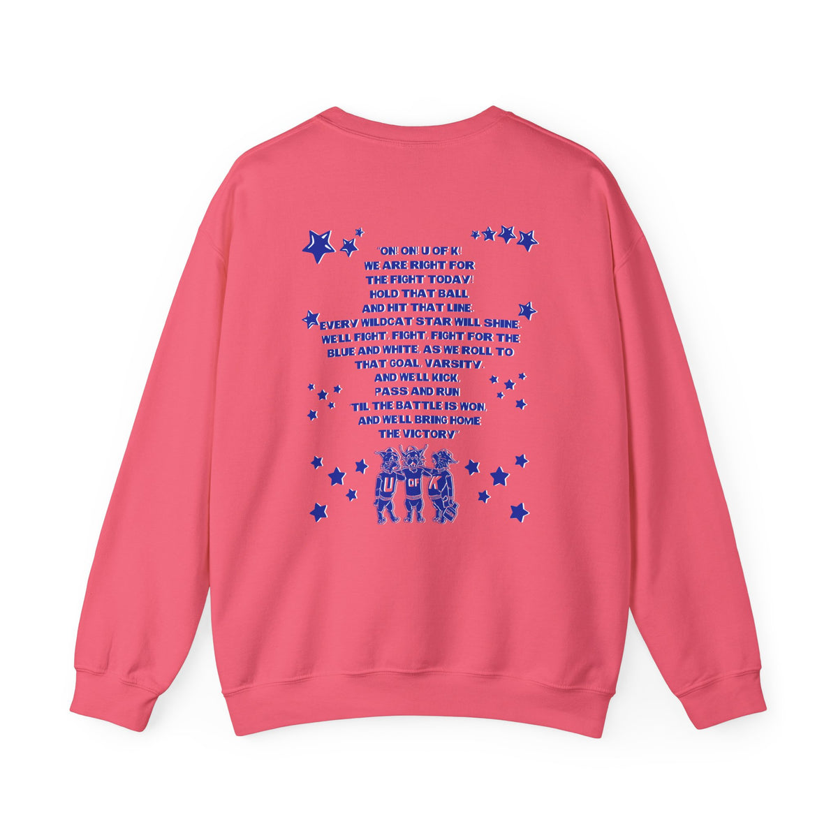 Kentucky Wildcats Fight Song Crewneck Sweatshirt | Retro UK Game Day Pullover