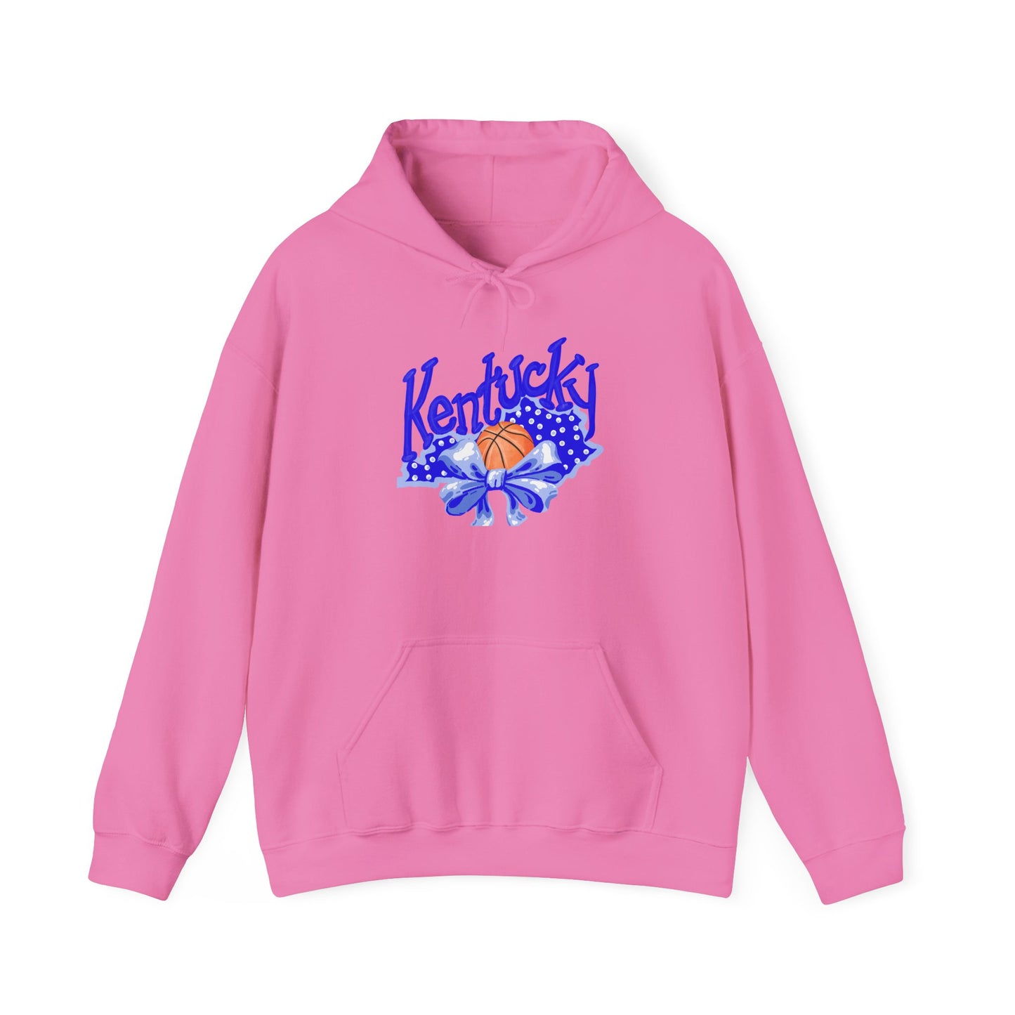 Basketball and Bows Kentucky Hoodie