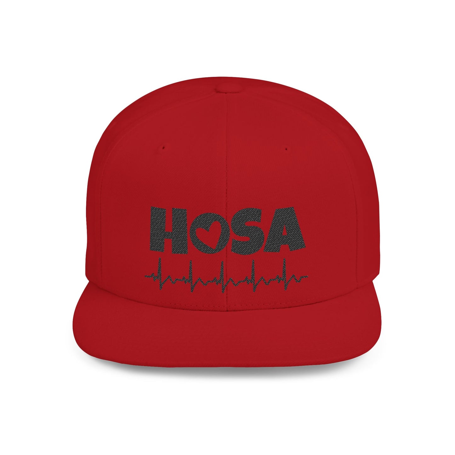 HOSA Heartbeat Flatbill Snapback - Black Edition