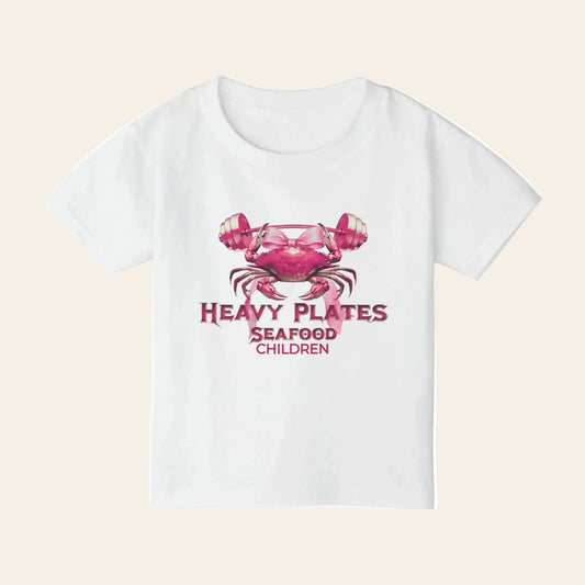 Heavy Plates Toddler Bow Tshirt
