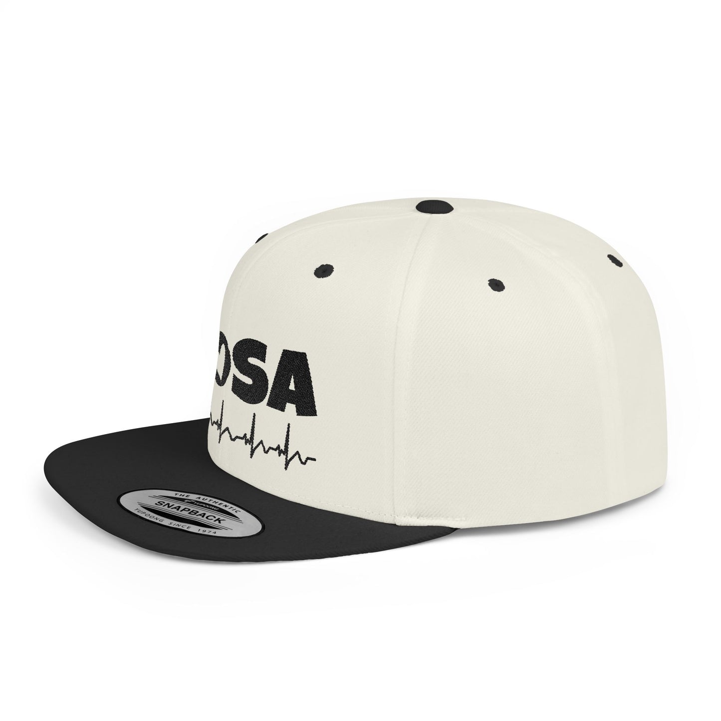 HOSA Heartbeat Flatbill Snapback - Black Edition