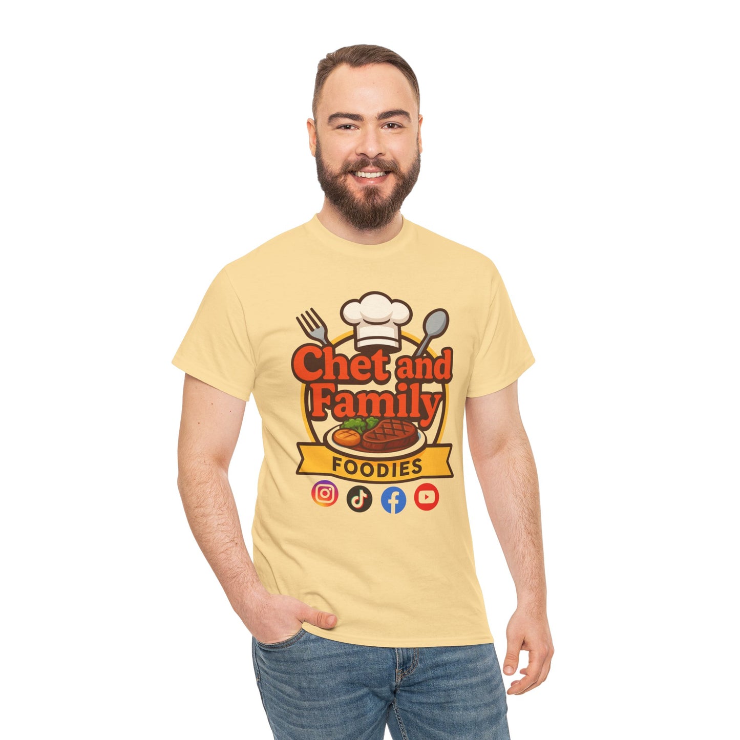 Chet and Family Foodies Tee