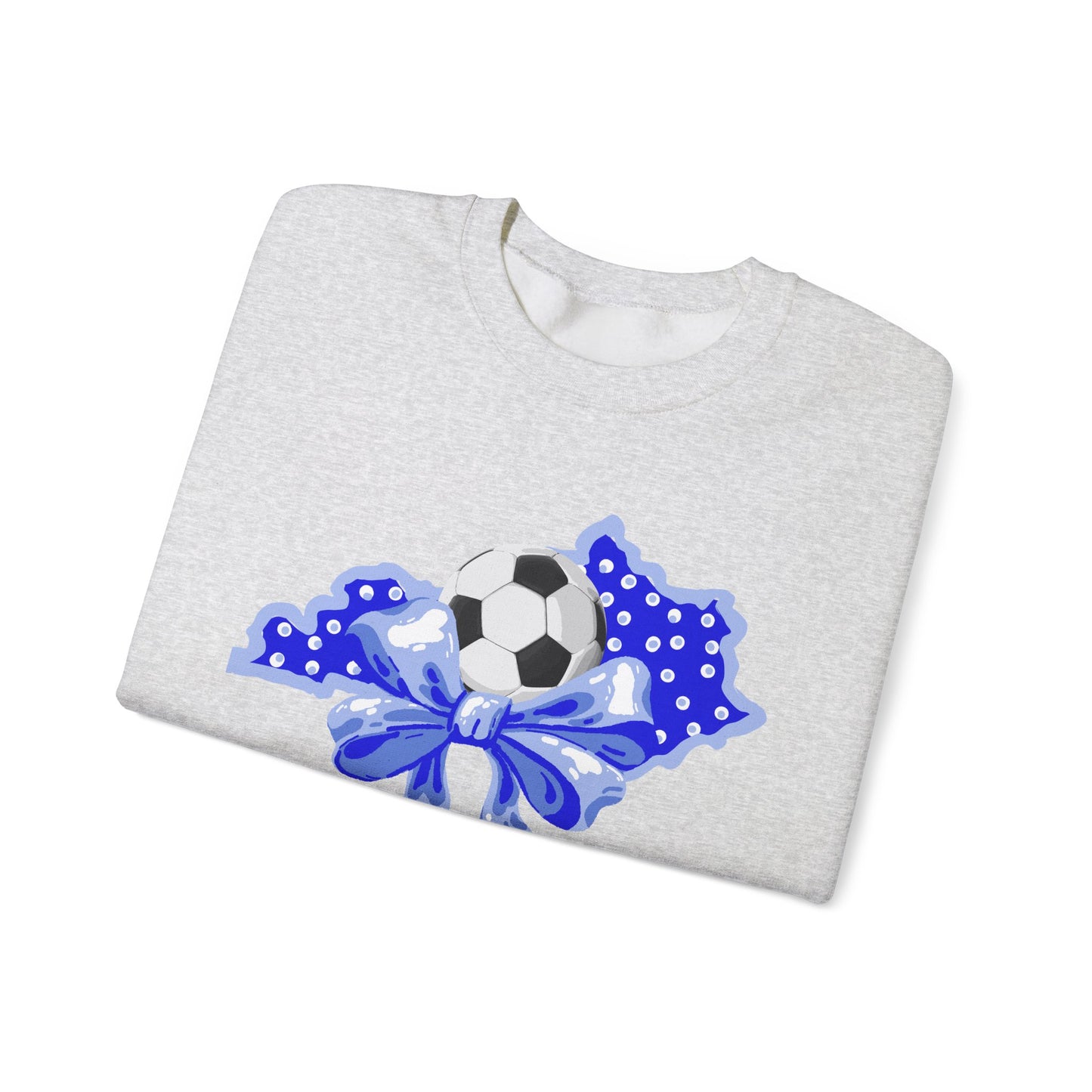 Soccer and Bows Kentucky Crewneck