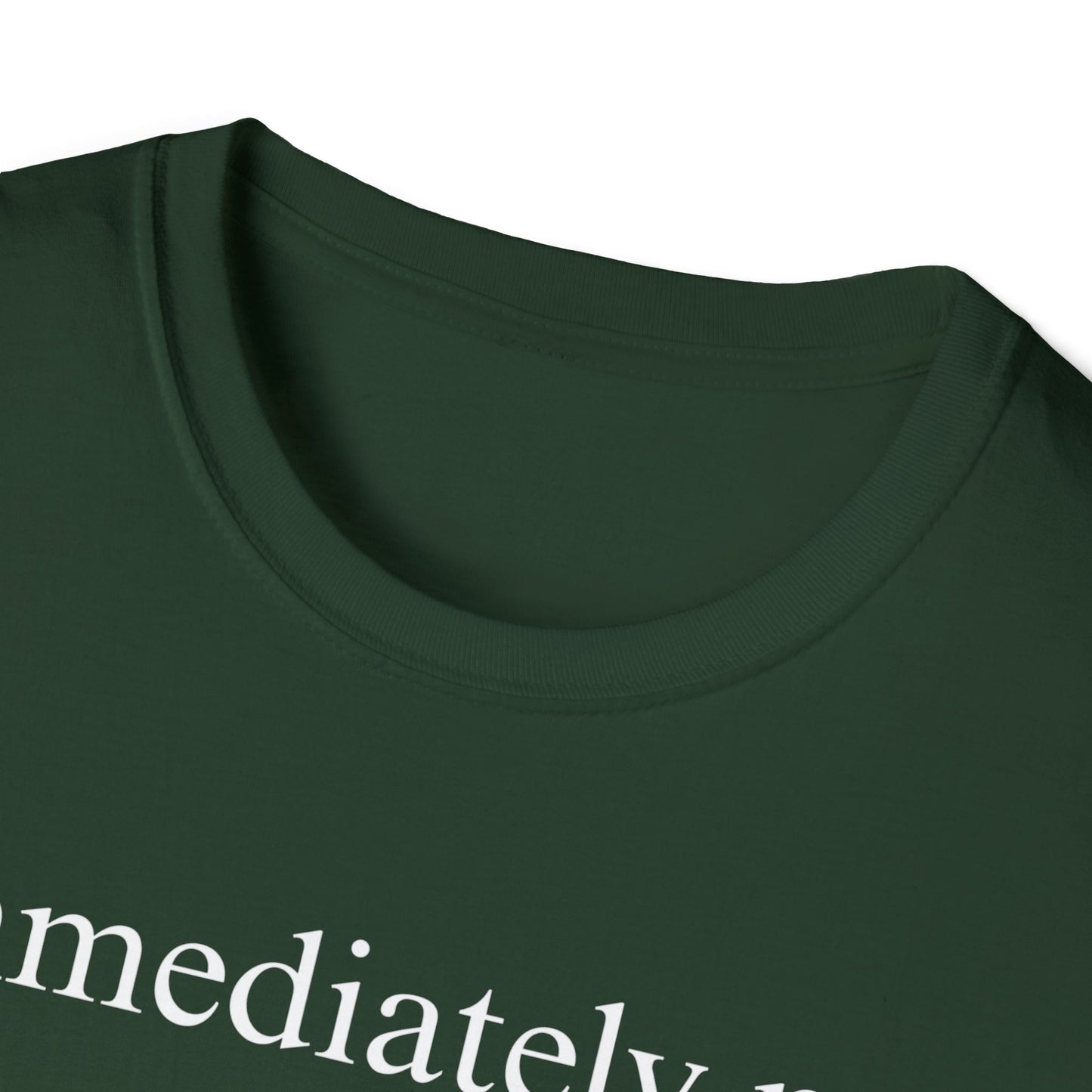 Immediately No Tee