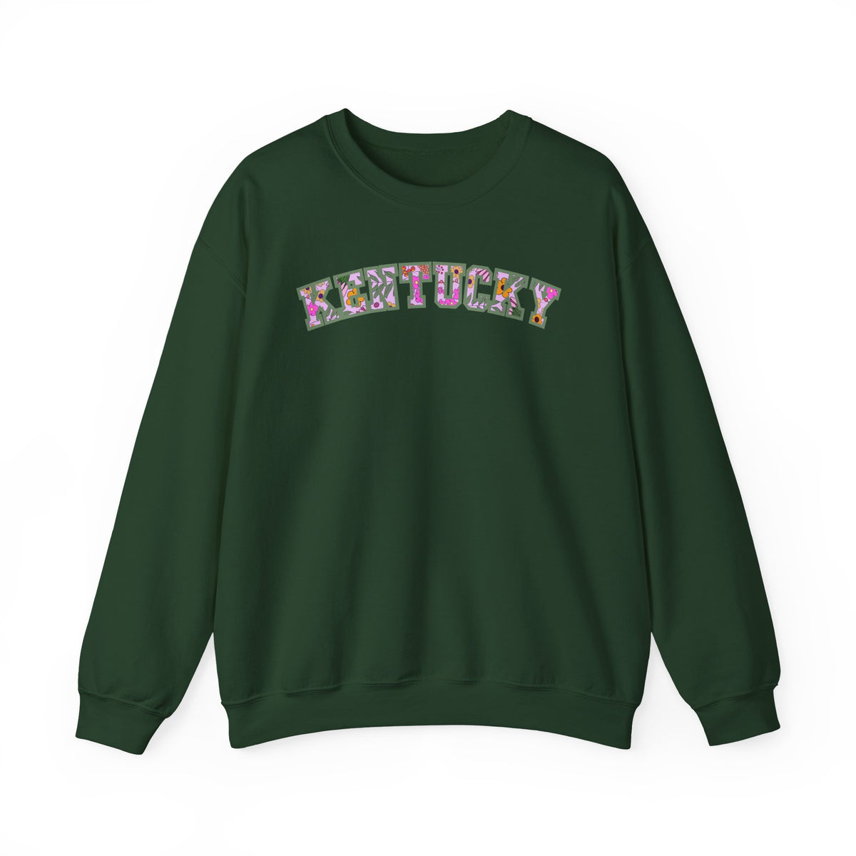 Kentucky Garden Floral Crewneck Sweatshirt