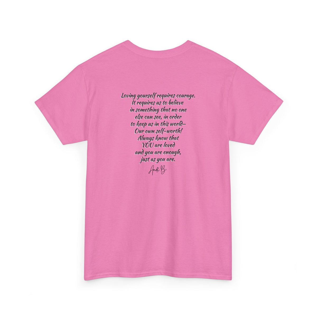 Goddess Sized Tee — "I'm not fat, I'm Goddess Sized" Empowerment T‑Shirt | Andi B. Designs