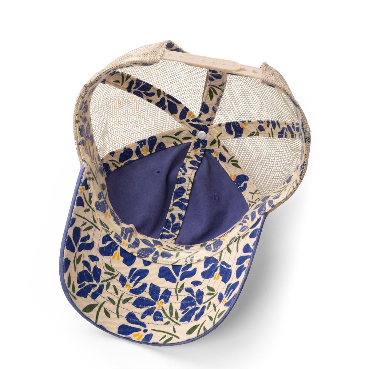 The Greatbatch Hat | Beige Font Patterned Bill
