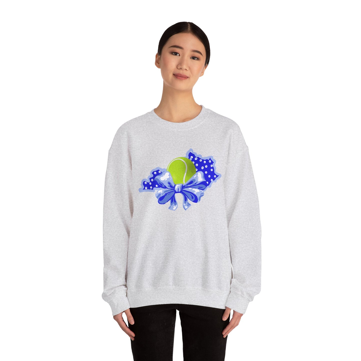 Tennis and Bows Kentucky Crewneck