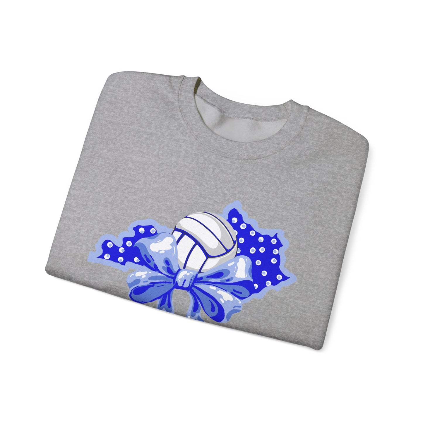Volleyball and Bows Kentucky Crewneck