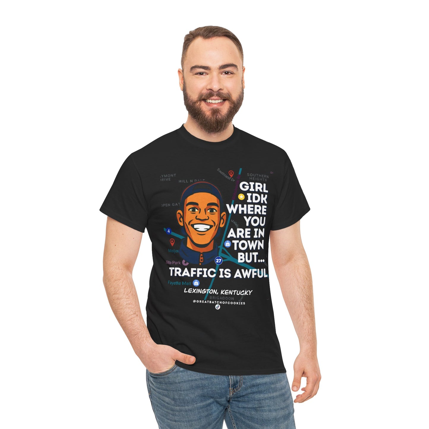 GreatbatchofCookies Girl Idk Where You Are In Town #2 | Lexington Kentucky Tee