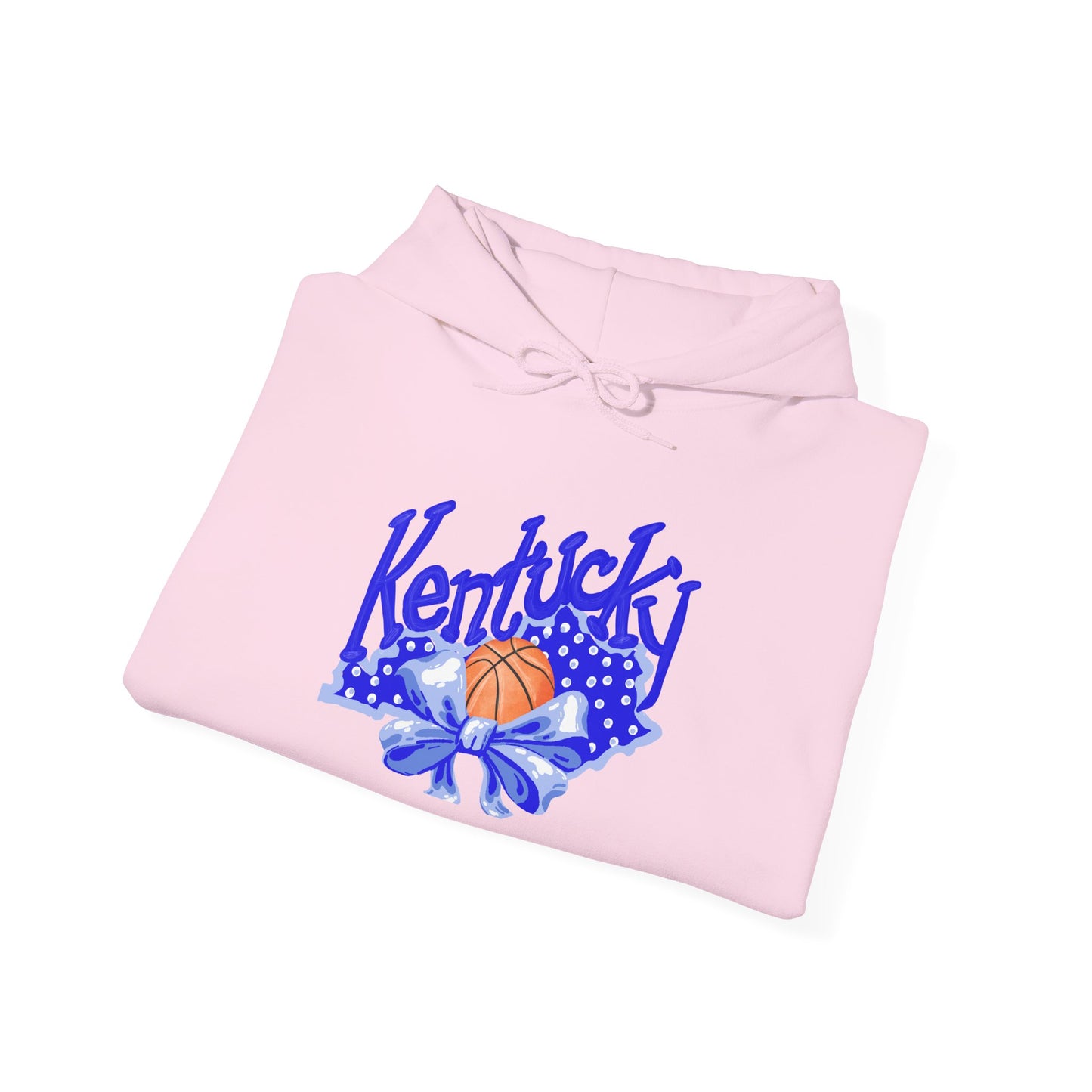 Basketball and Bows Kentucky Hoodie