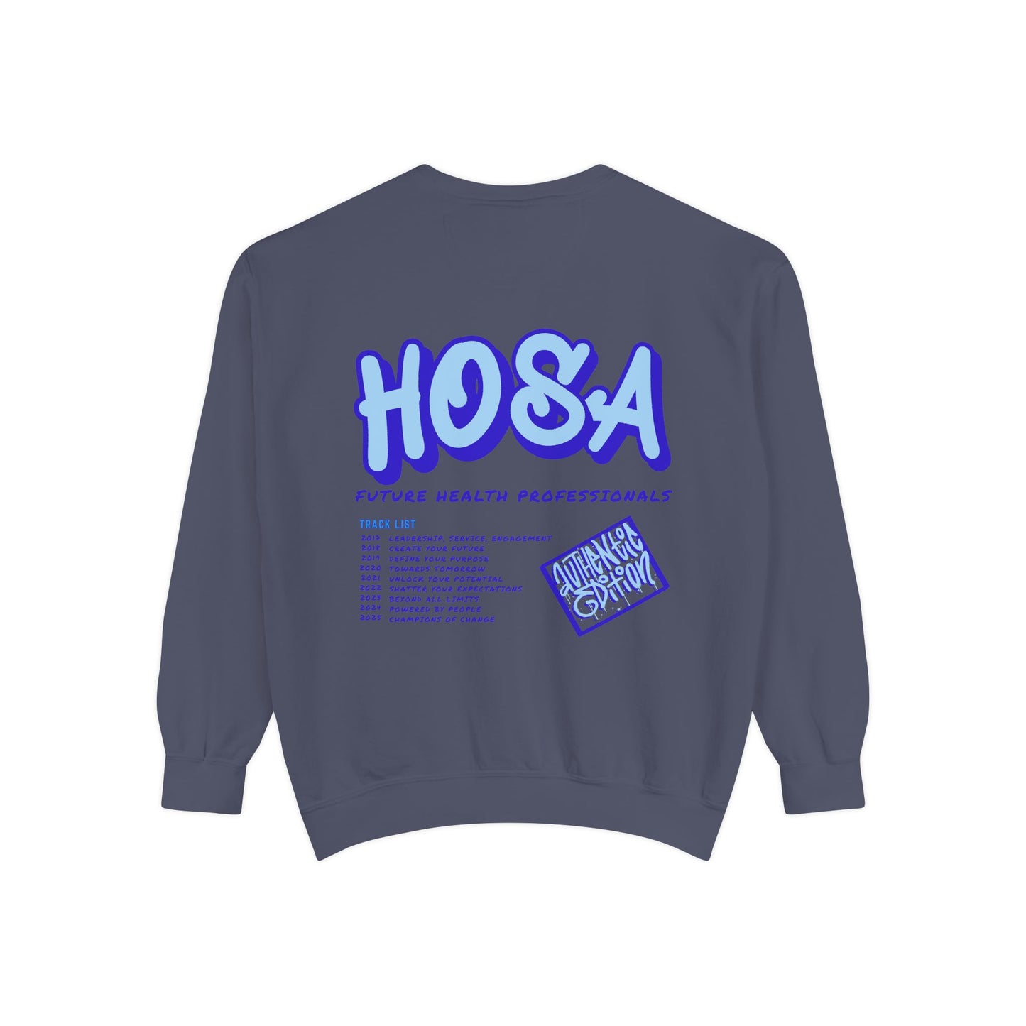 HOSA "Concert" CC Crewneck - Blue Edition