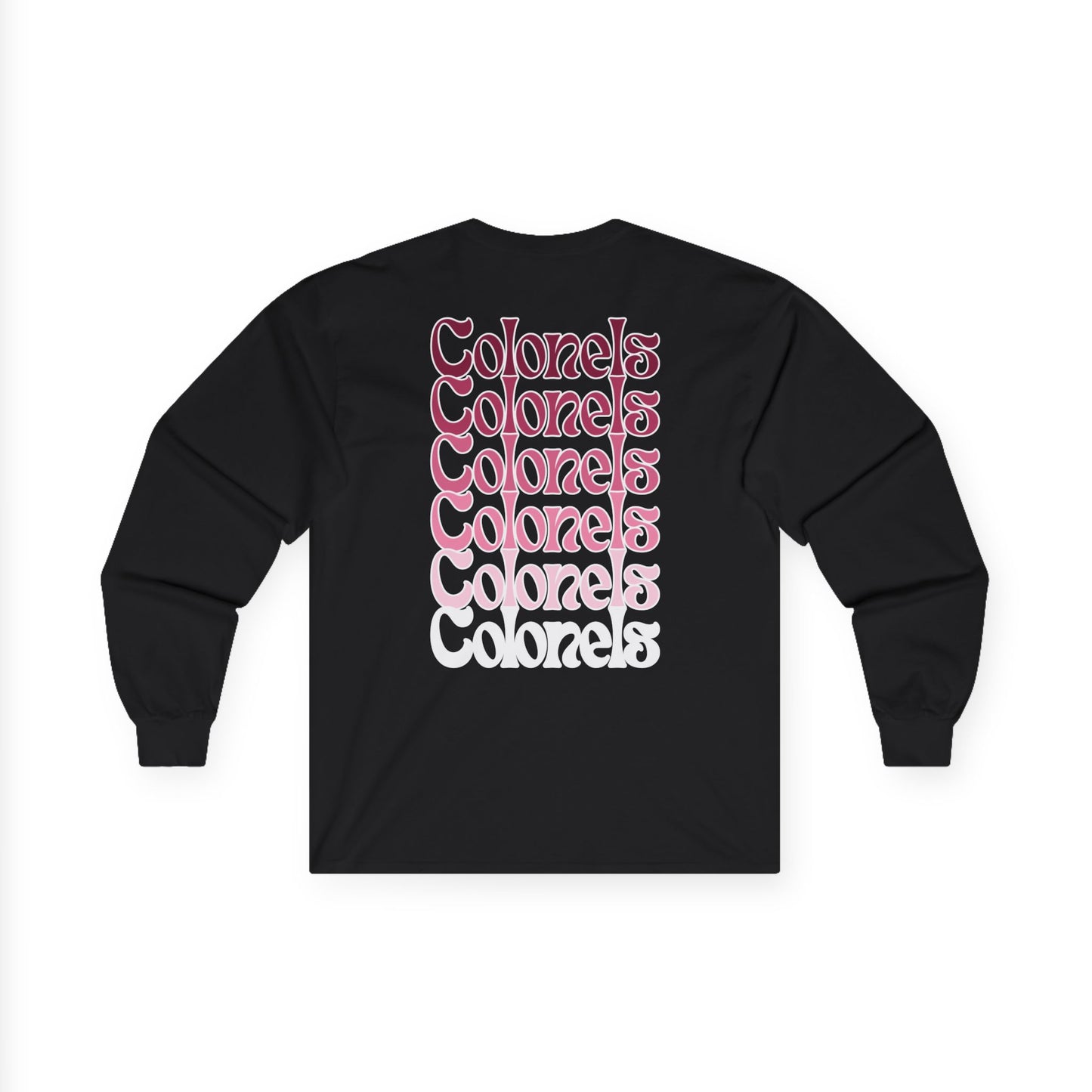 EKU Colonels Ombre Stack Long Sleeve Tee