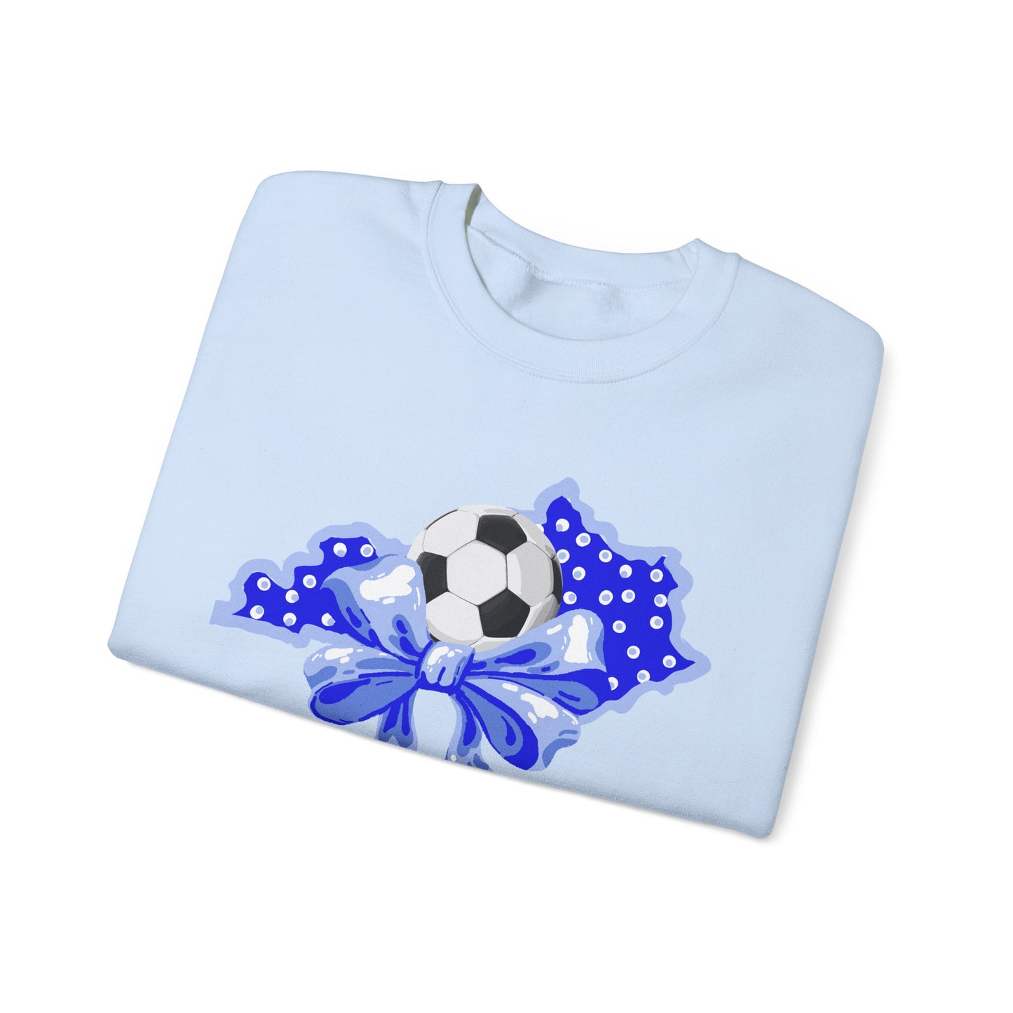 Soccer and Bows Kentucky Crewneck