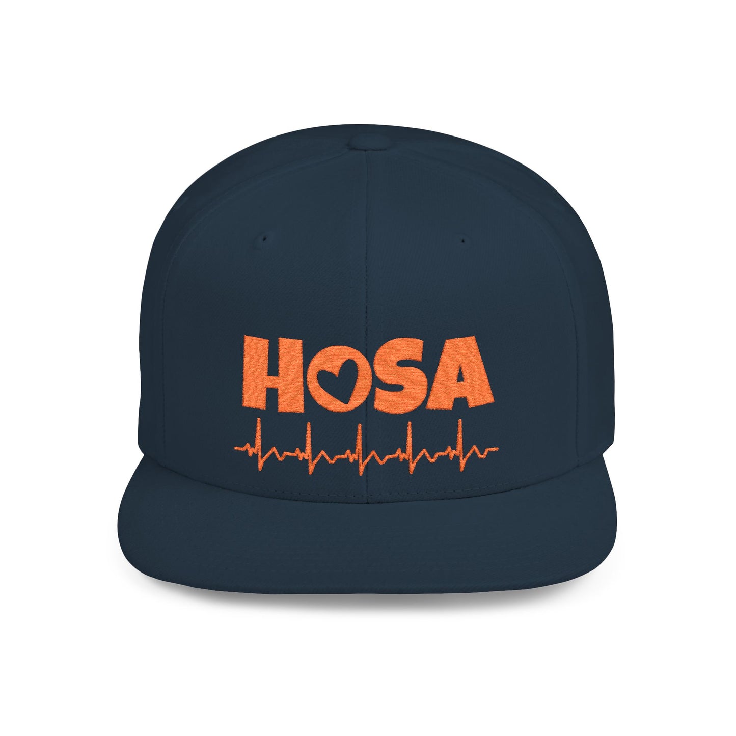 HOSA Heartbeat Flatbill Snapback - Orange Edition