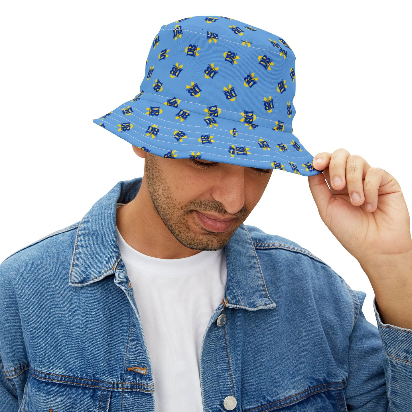 UK DanceBlue Bucket Hat in Sky Blue