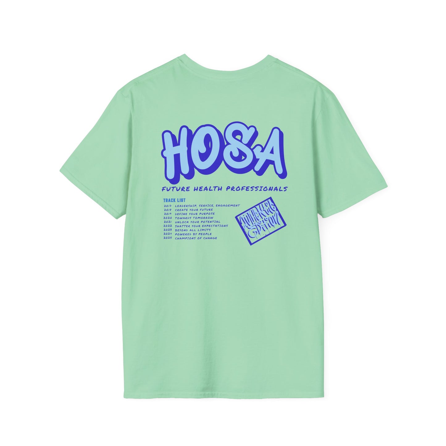 HOSA "Concert" Tee - Blue Font