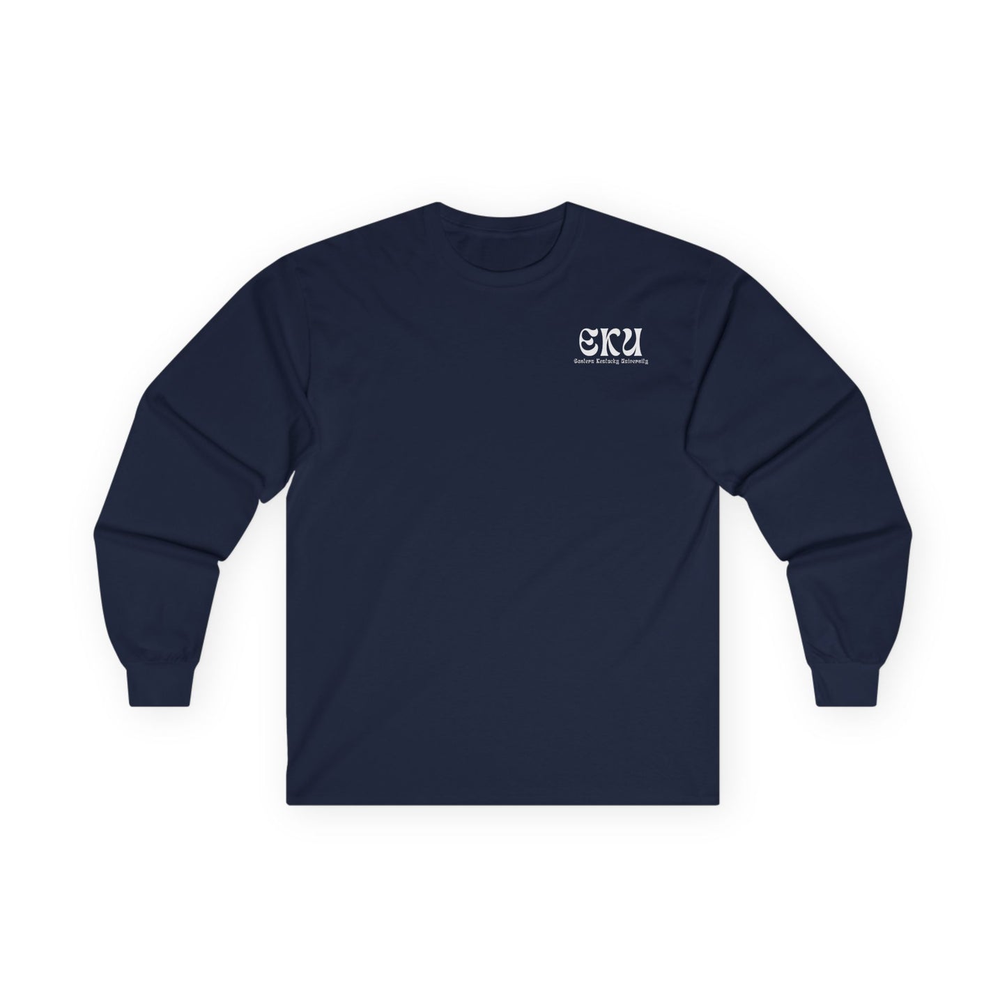 EKU Colonels Ombre Stack Long Sleeve Tee