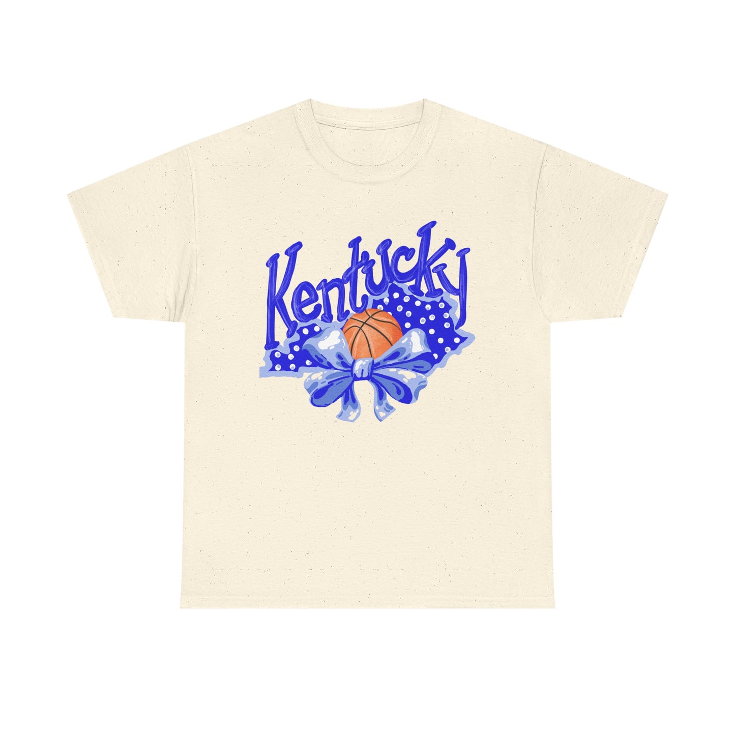 Basketball and Bows Kentucky Tee