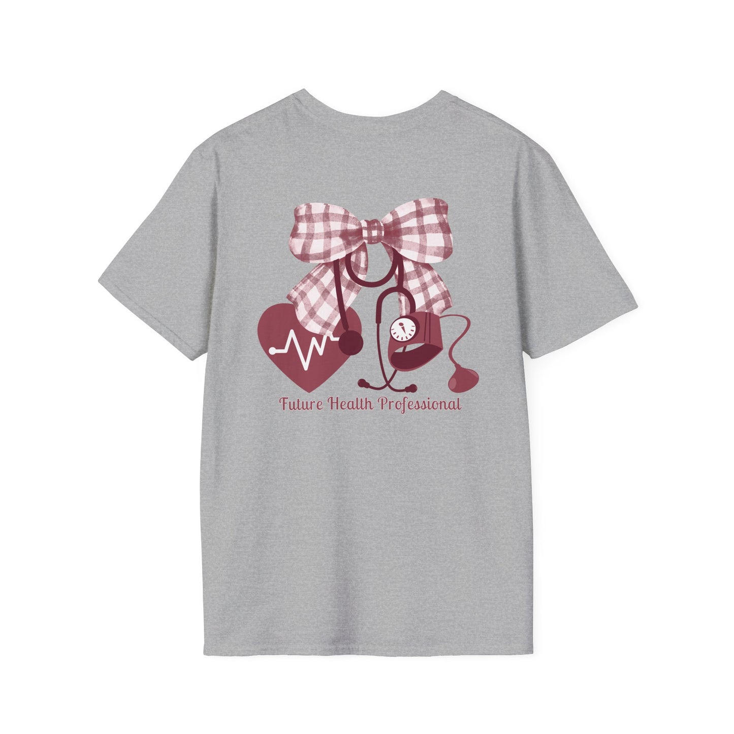 HOSA Tee with bow, stethoscope, bp cuff - Unisex T-Shirt