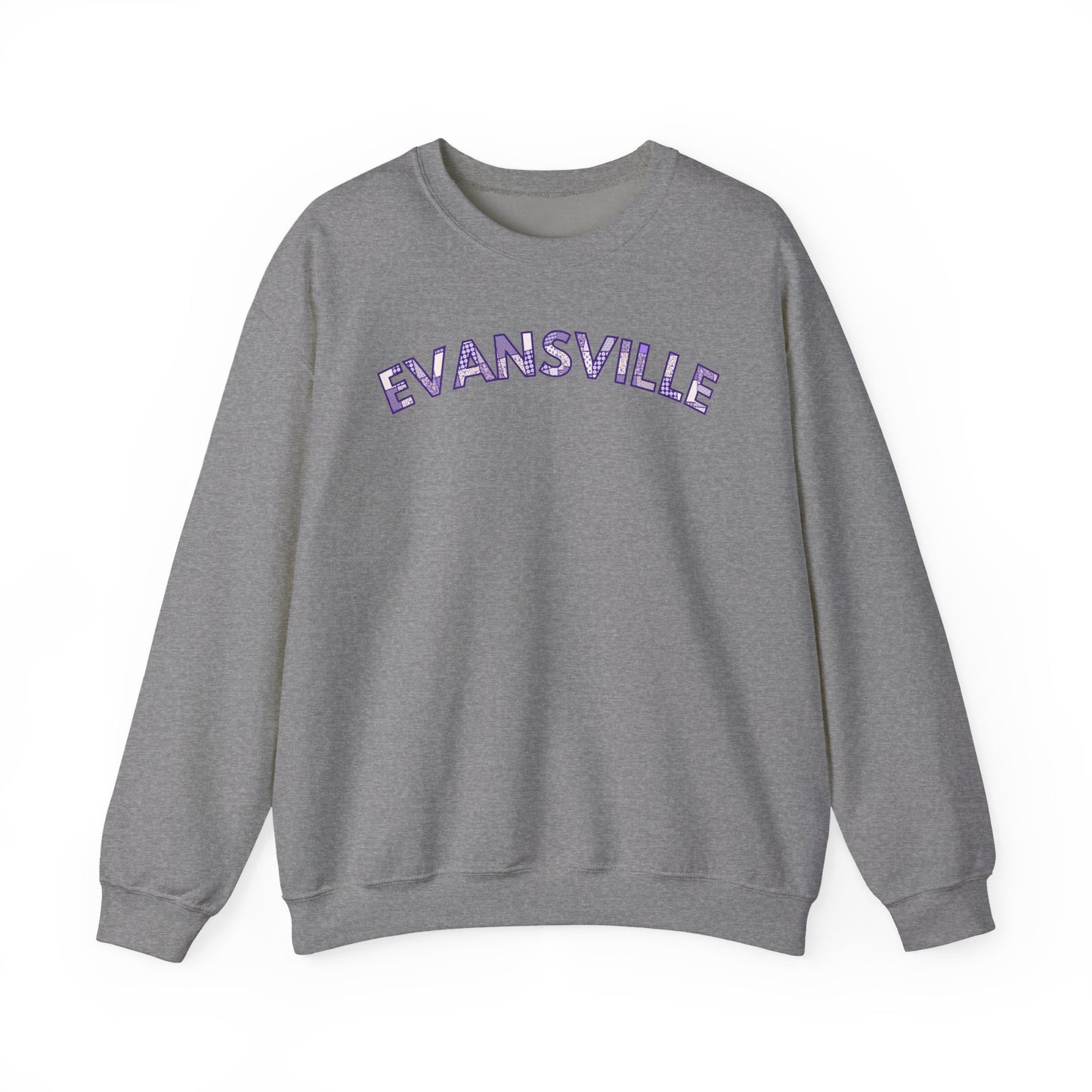 Evansville Patchwork Crewneck