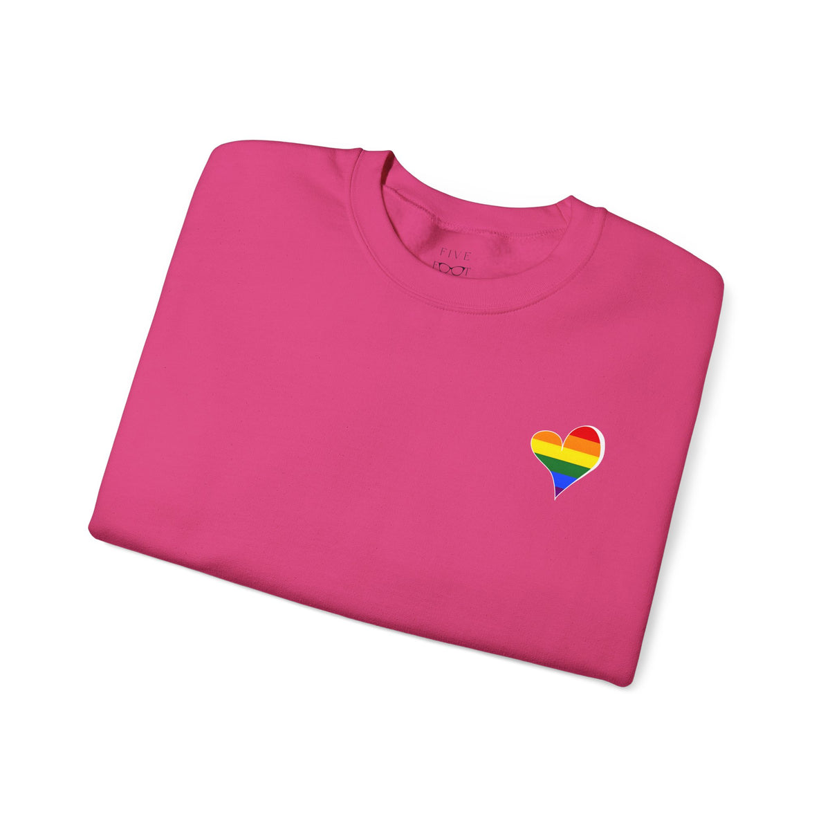 Kentucky Rainbow Stacked Font Crewneck Sweatshirt