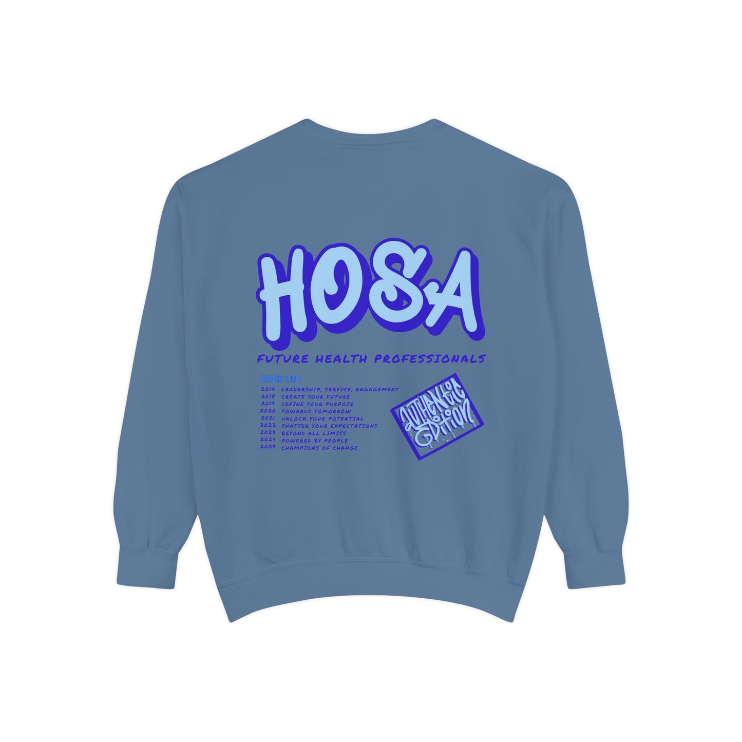 HOSA "Concert" CC Crewneck - Blue Edition