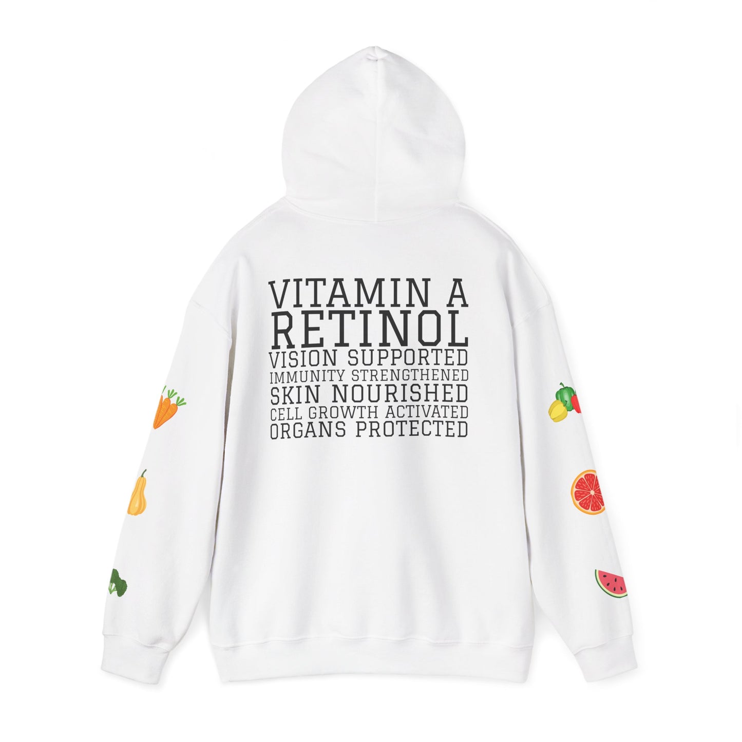 Nutrients Hoodie - Carotenoids/Vitamin A Hoodie
