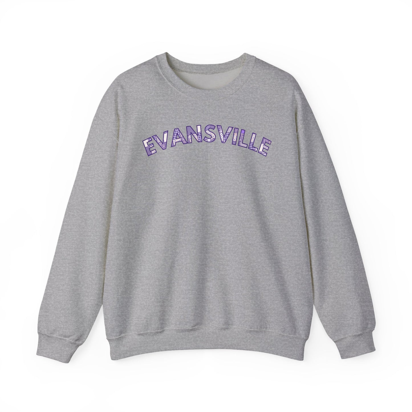 Evansville Patchwork Crewneck