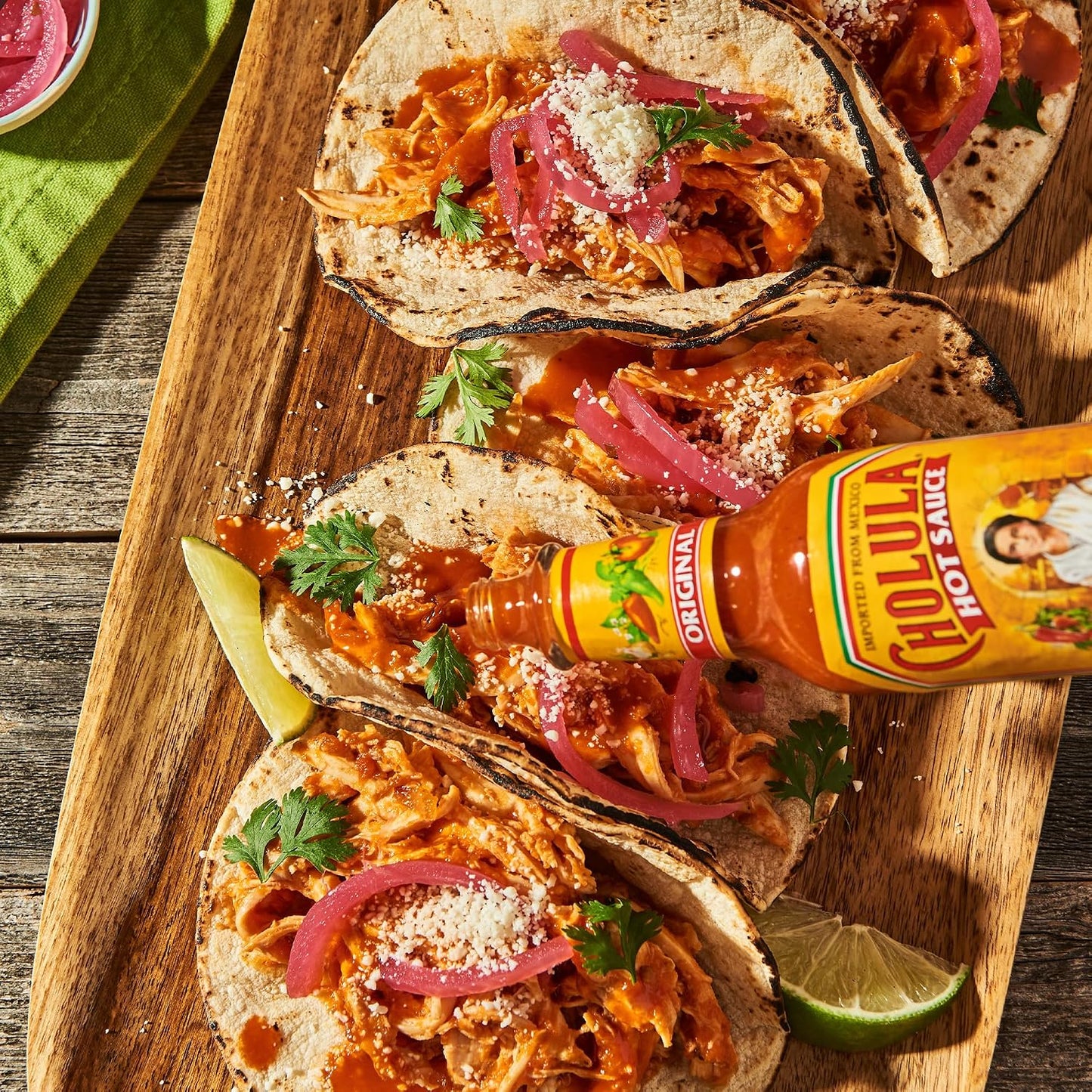 Cholula Hot Sauce Variety Pack, Product of Mexico, Gift Set Includes Six 5 Fl Oz Signature Cholula Hot Sauces for Eggs, Pizza, Mexican Dishes, and More, 30 fl oz