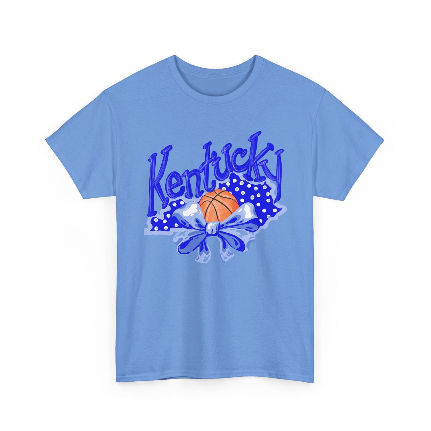Basketball and Bows Kentucky Tee