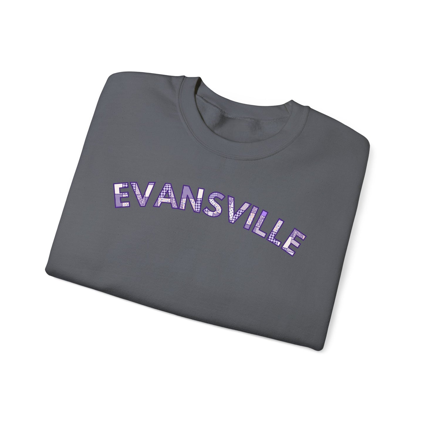 Evansville Patchwork Crewneck