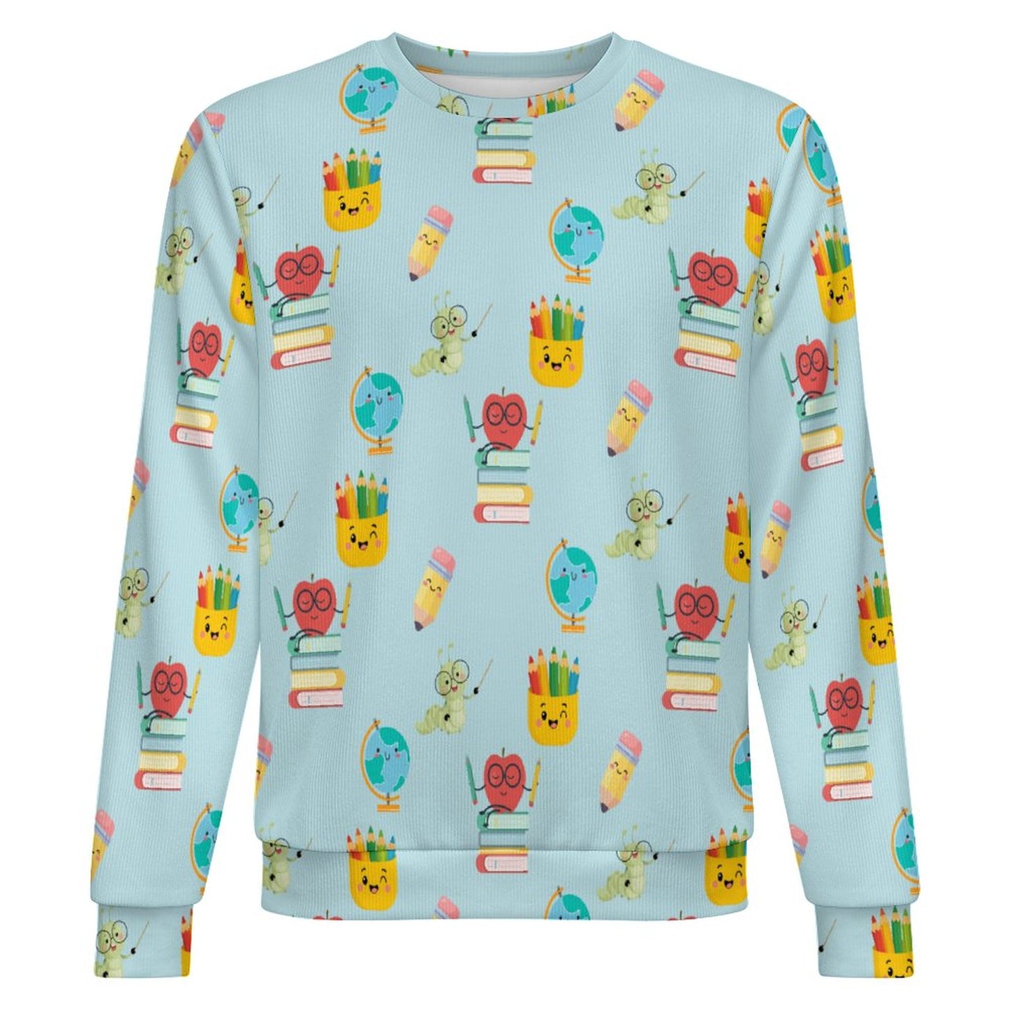 300gsm Oversized Thick Pullover Sweater(All-Over Printing)