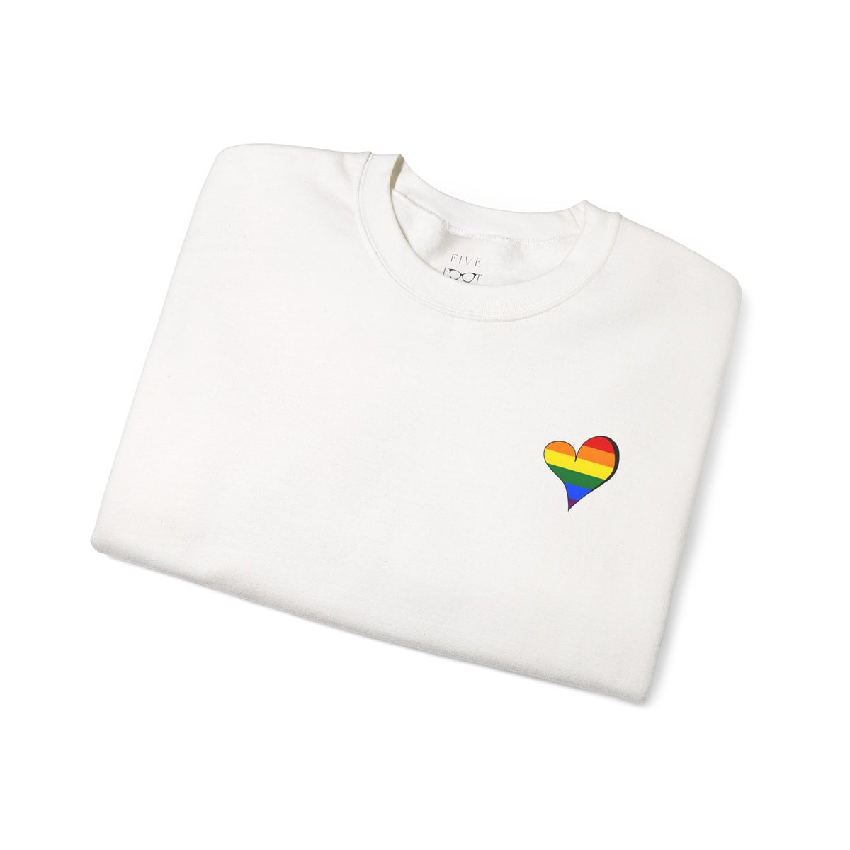 Kentucky Rainbow Stacked Font Crewneck Sweatshirt