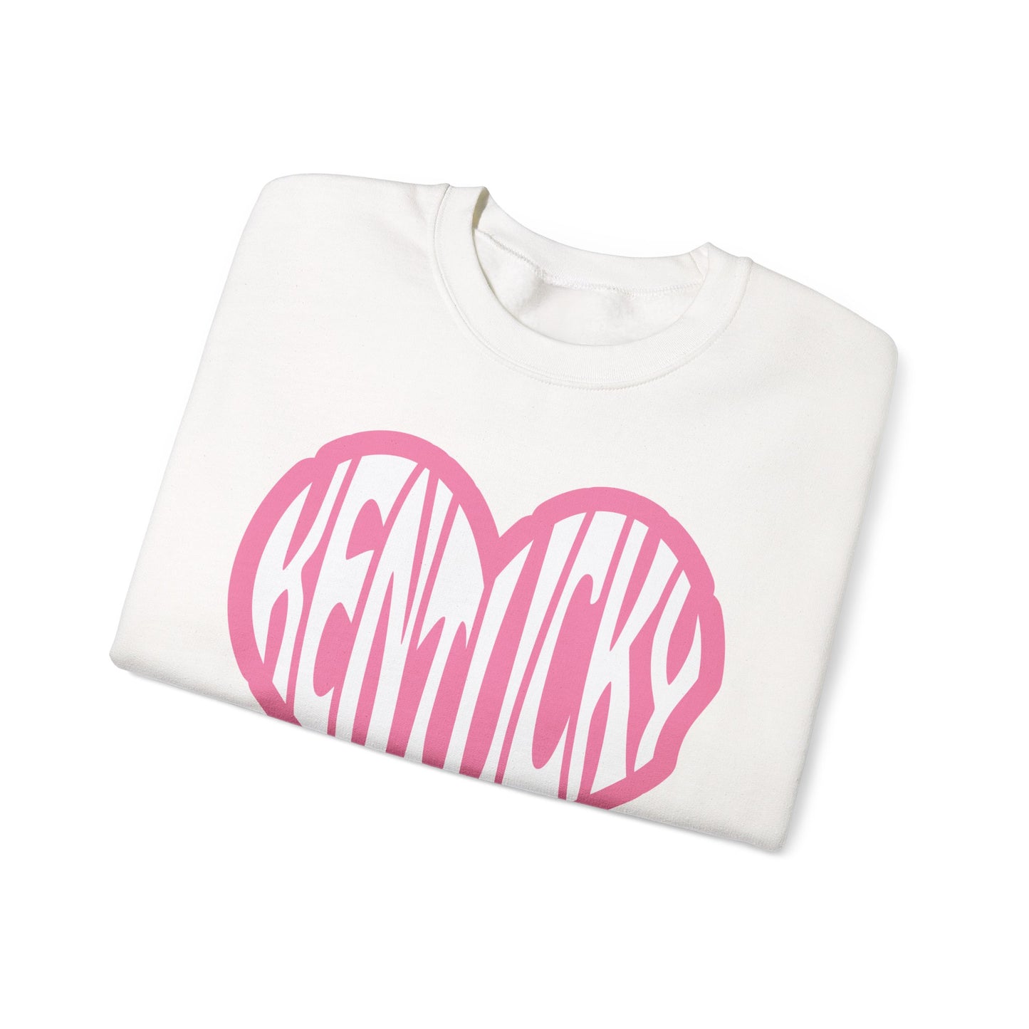 Kentucky Pink Heart Crewneck