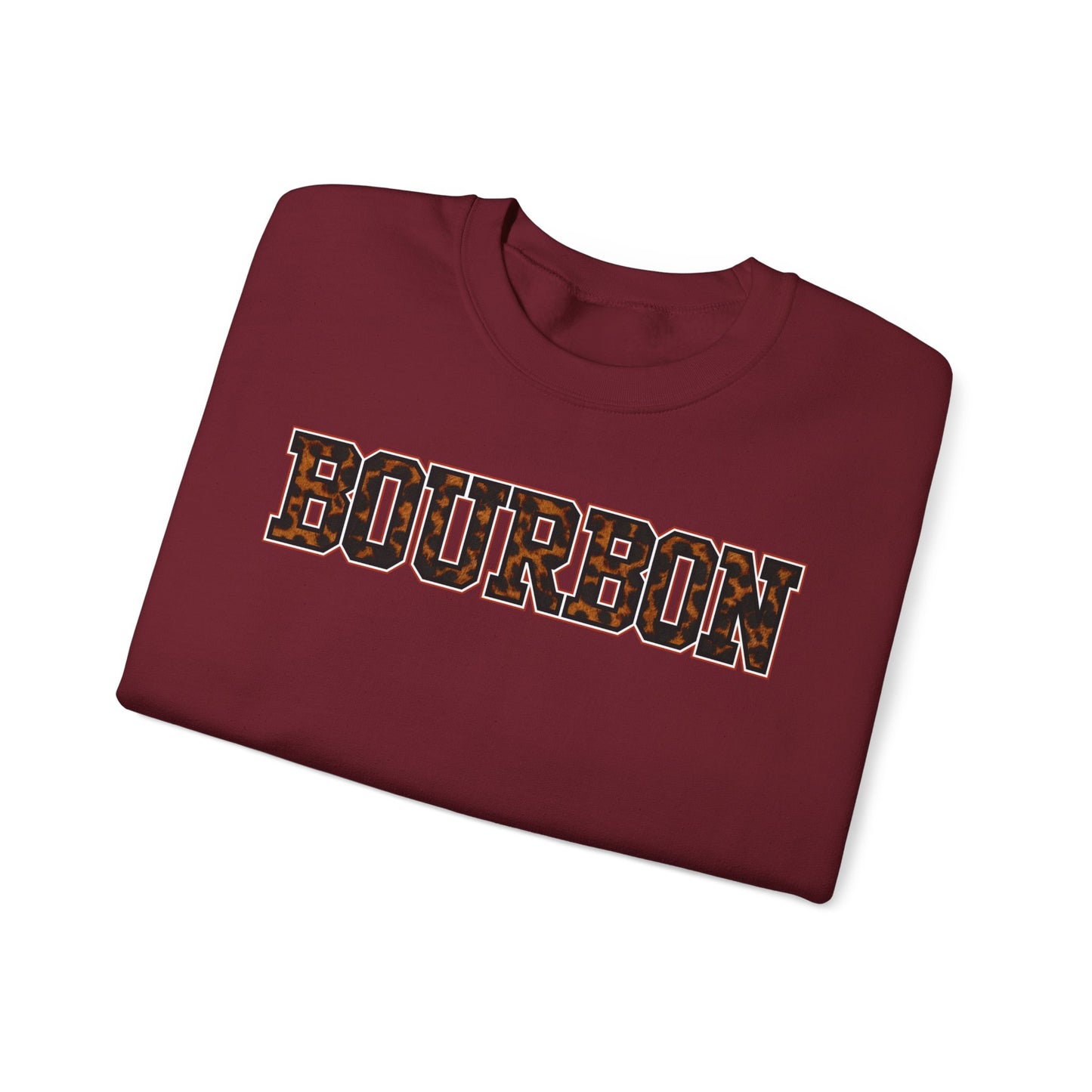 Bourbon County Leopard Print Crewneck