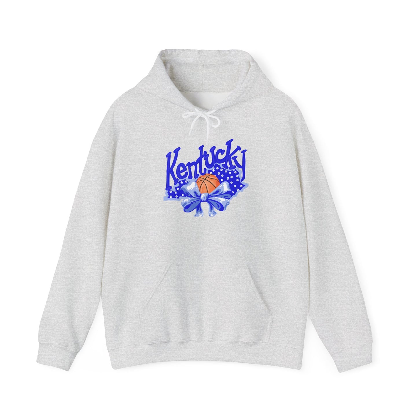 Basketball and Bows Kentucky Hoodie
