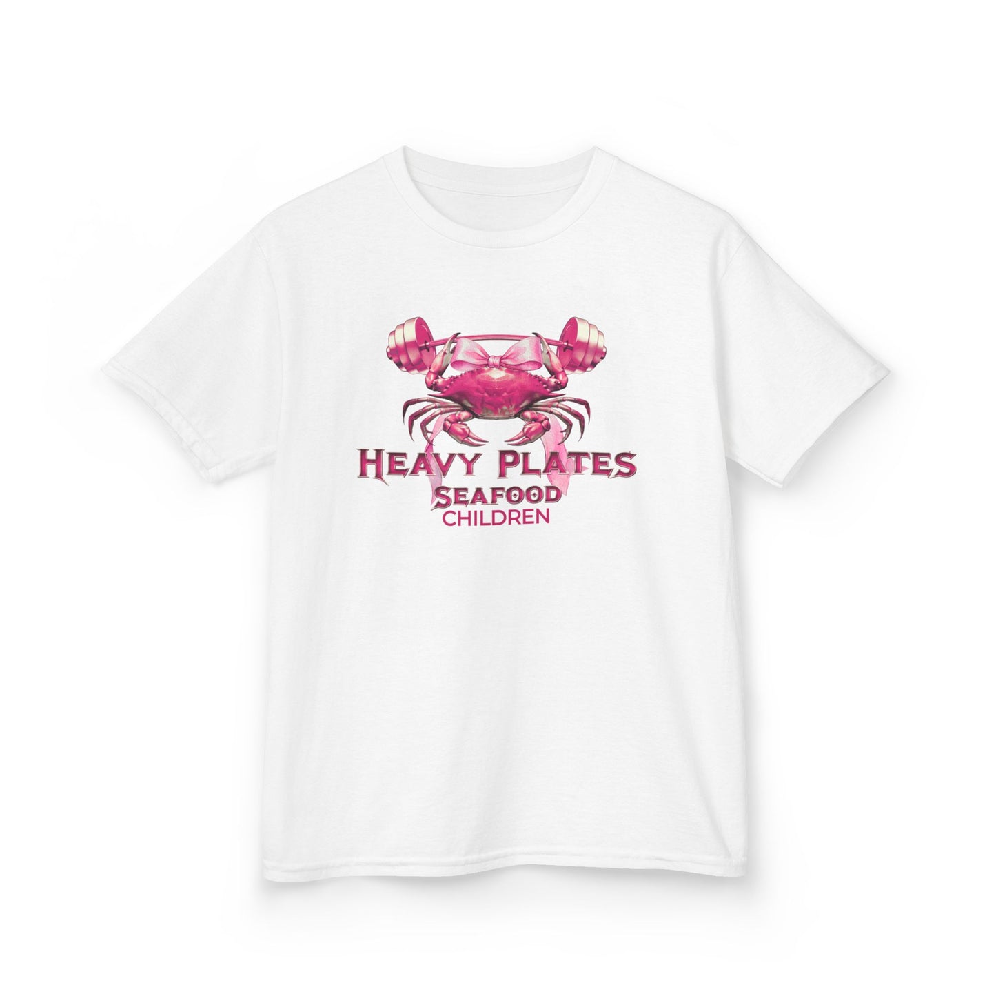 Heavy Plates Kids Bow Tshirt