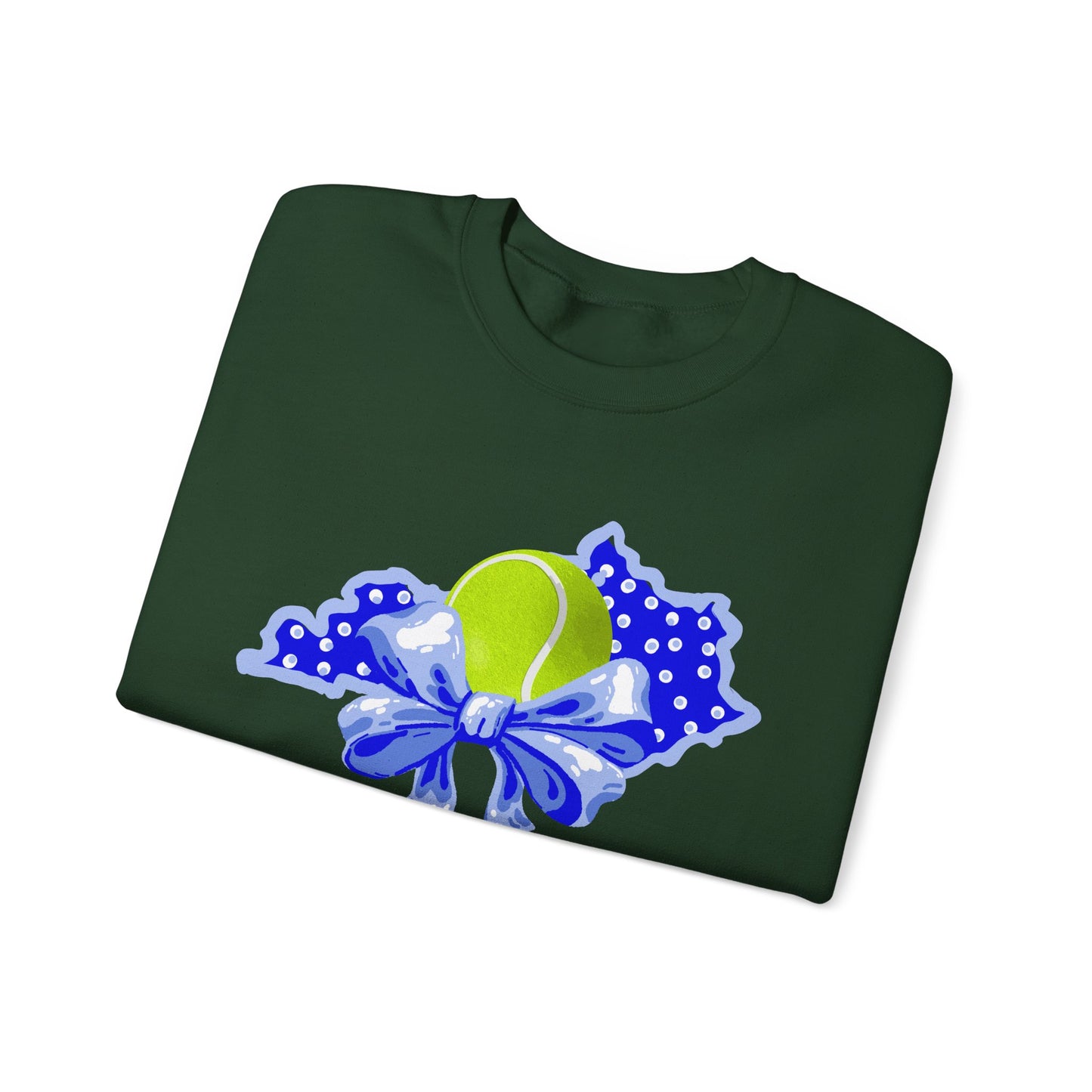 Tennis and Bows Kentucky Crewneck