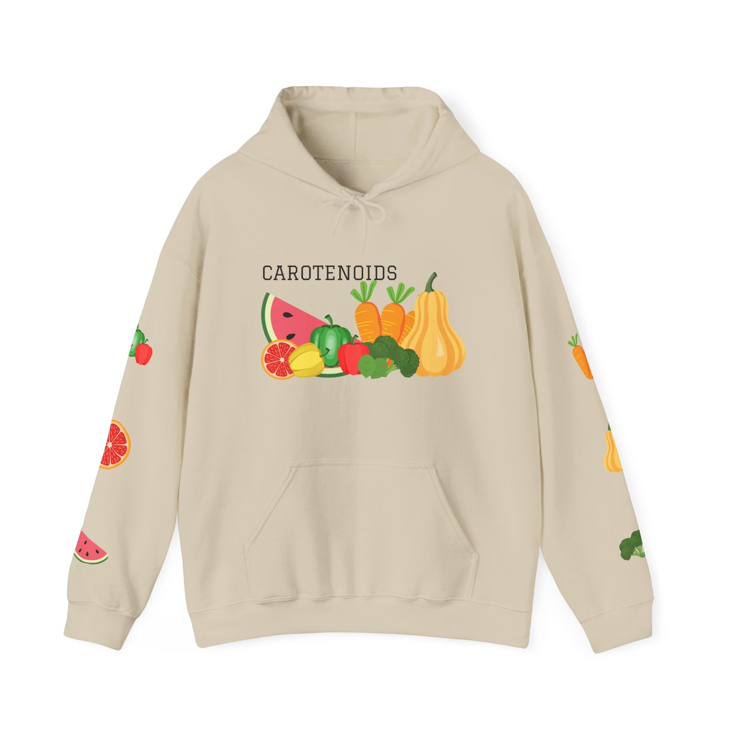 Nutrients Hoodie - Carotenoids/Vitamin A Hoodie