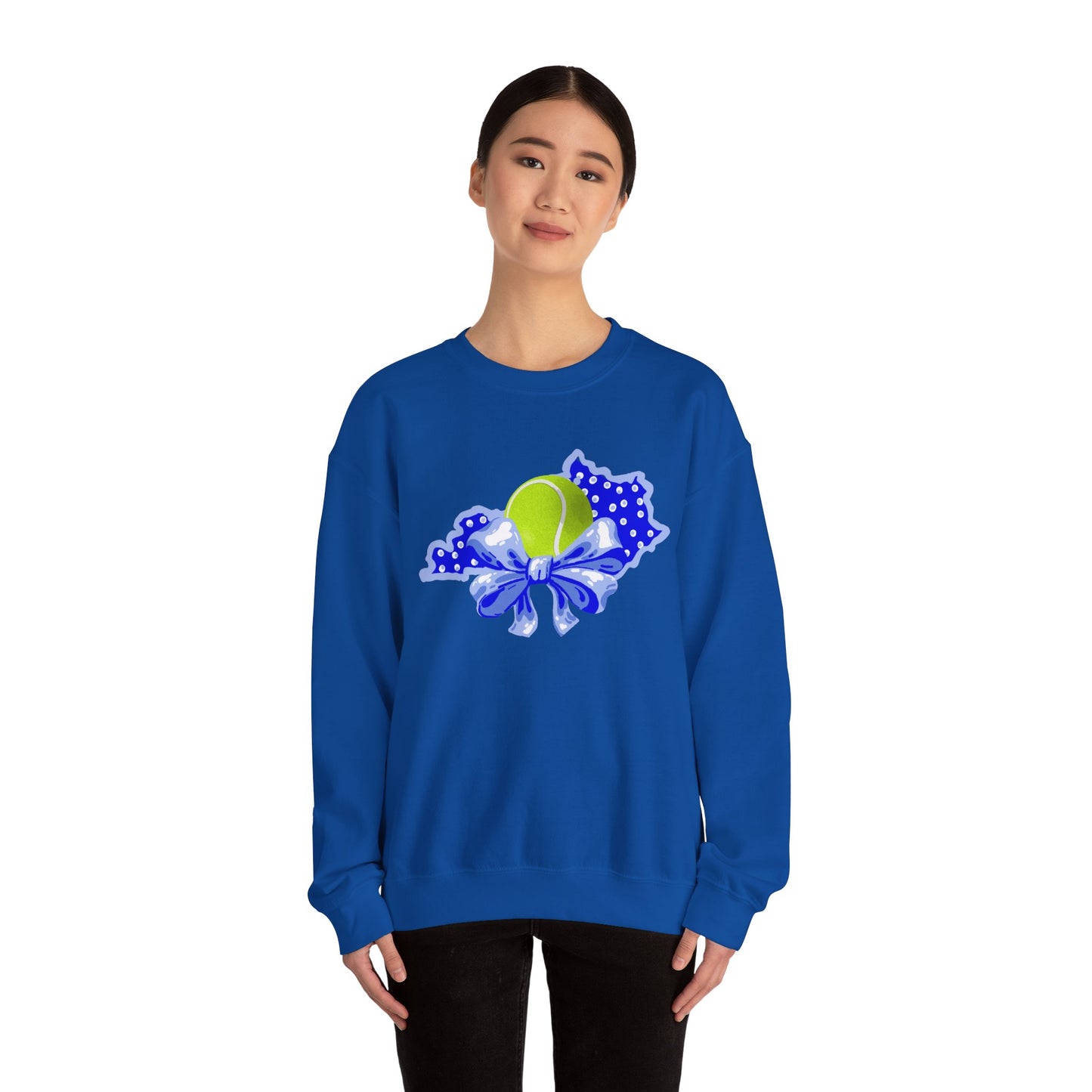 Tennis and Bows Kentucky Crewneck