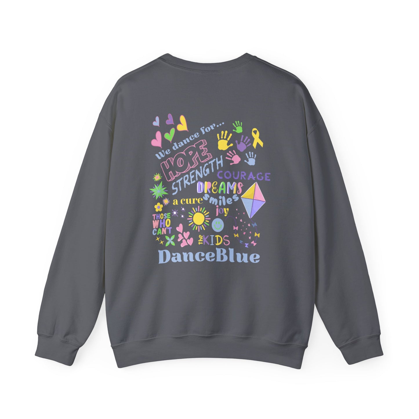 DanceBlue Hope & Strength Pastel Crewneck