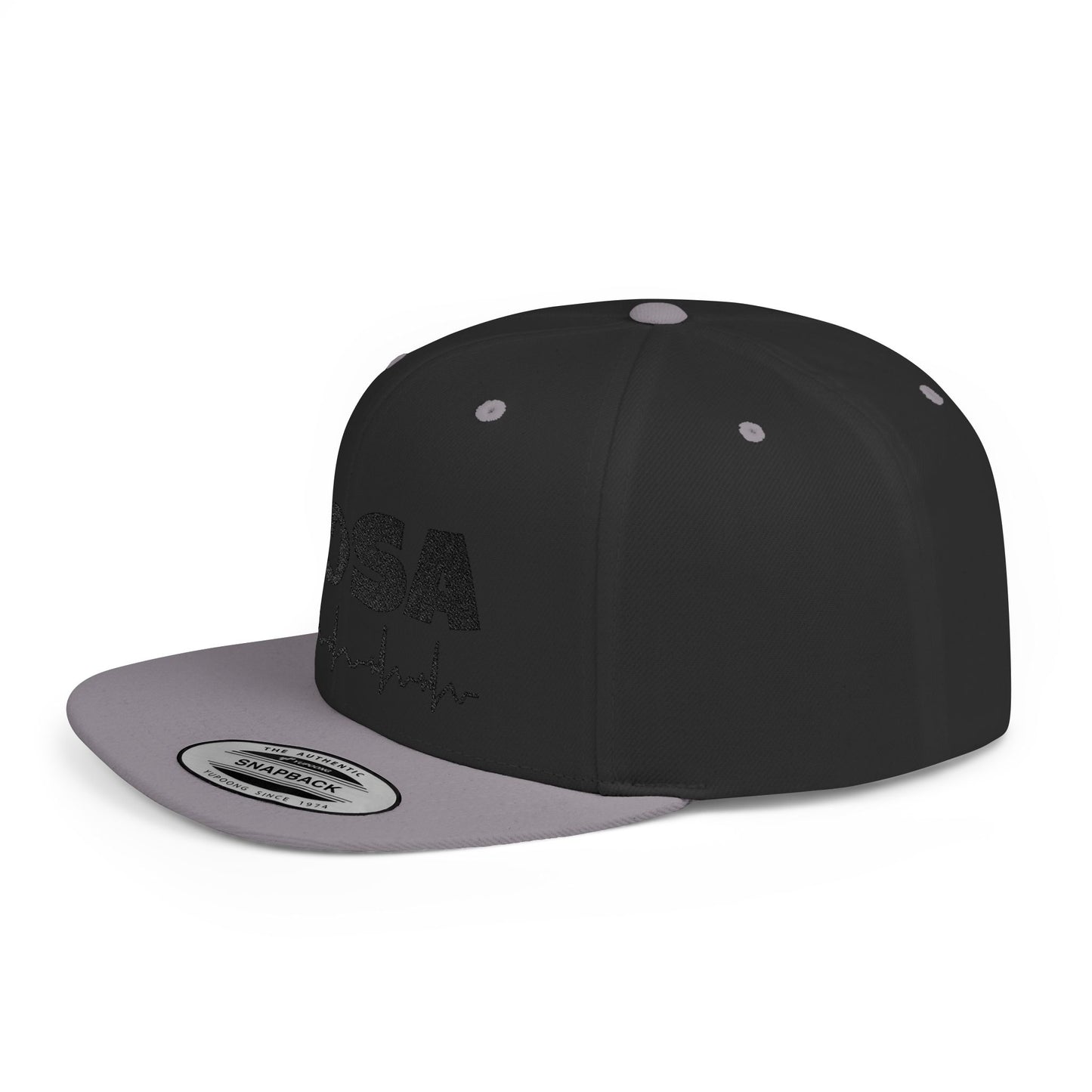 HOSA Heartbeat Flatbill Snapback - Black Edition