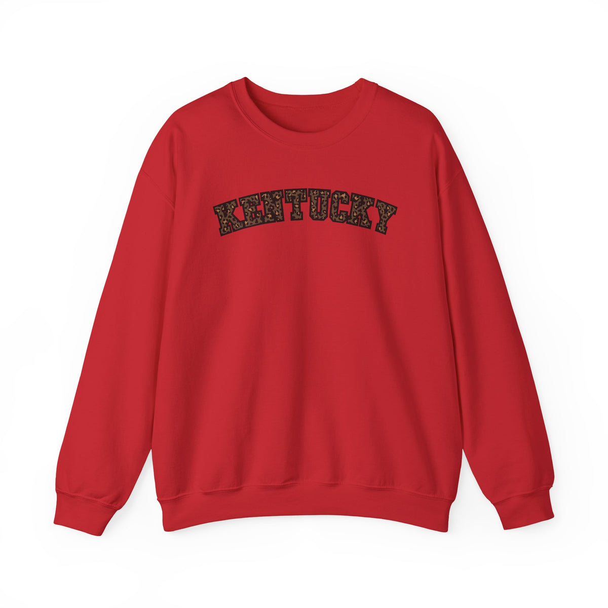 Kentucky Dark Leopard Crewneck Sweatshirt