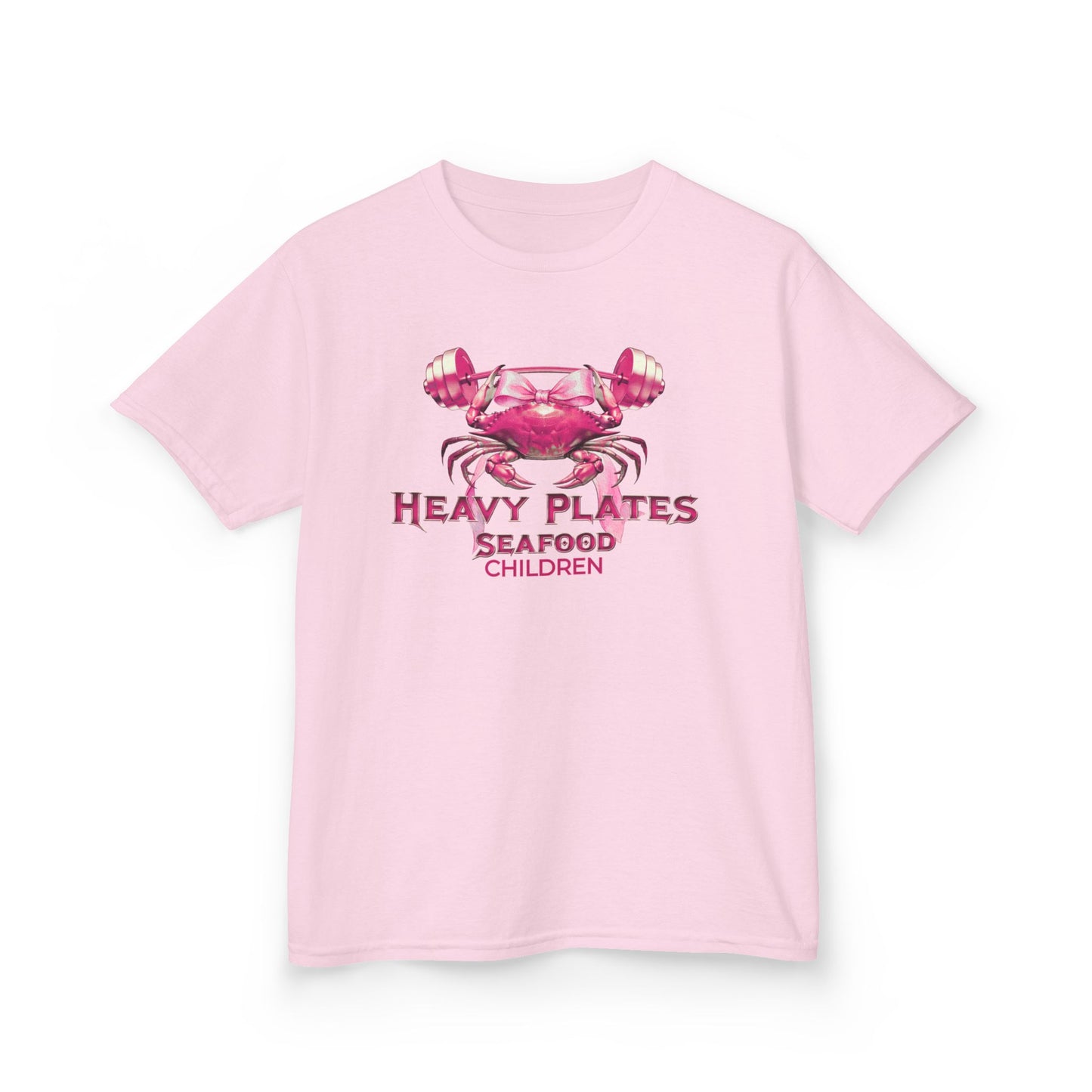 Heavy Plates Kids Bow Tshirt
