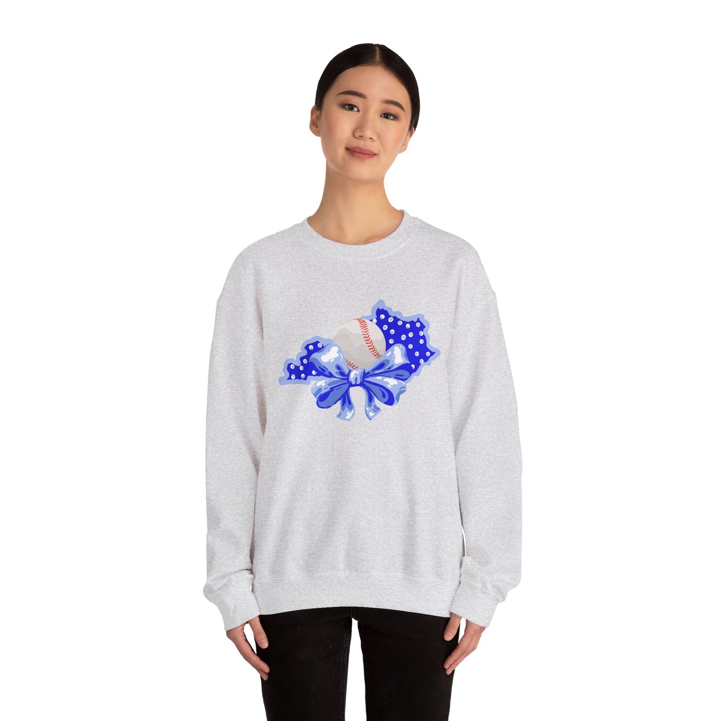 Baseball and Bows Kentucky Crewneck