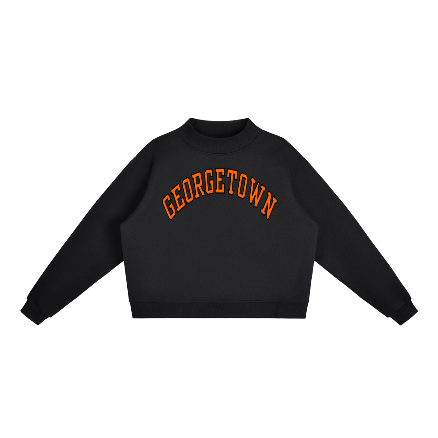 Georgetown College,Tigers,Georgetown ,Parke Dupe,Parke-Like,Mock,Mock Neck,Trendy