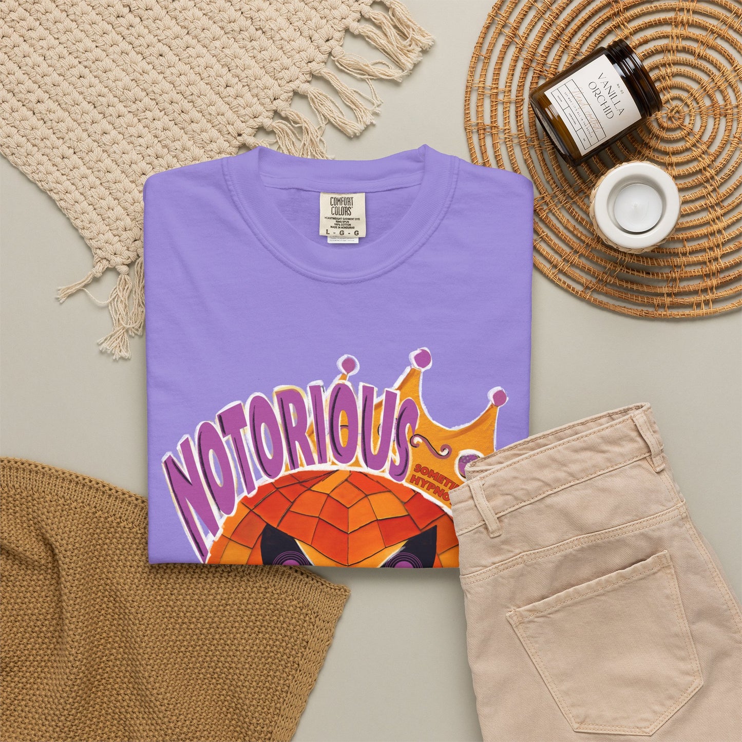 Notorious B.O.O. T-shirt | Halloween Jack-o'-Lantern Design