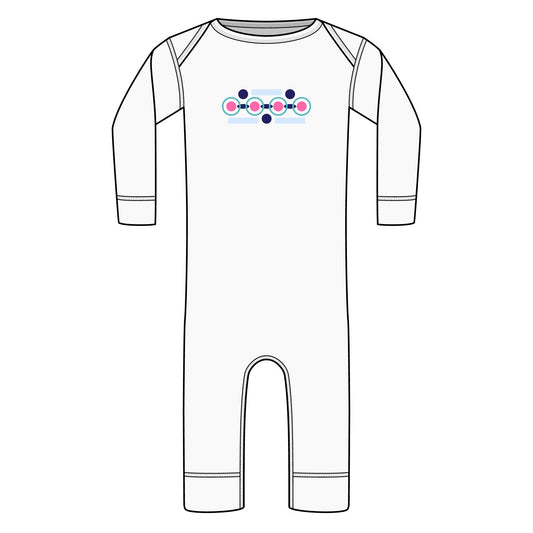 Mid Century Baby Union Suit